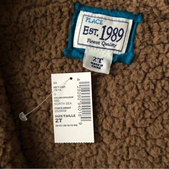 The Children’s Place - Toddler’s Zipper Hoodie - Picture 4 of 4